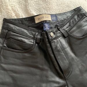 Gap | Leather Pants | 2